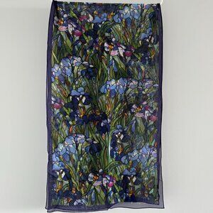 The MET Tiffany Studios 100% Silk Scarf – Colors: Multi